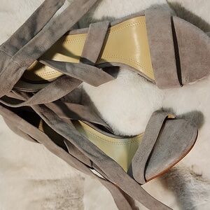 Marc Fisher LTD Brand New 4 inch Light Grey Suede Heels Multi sizes